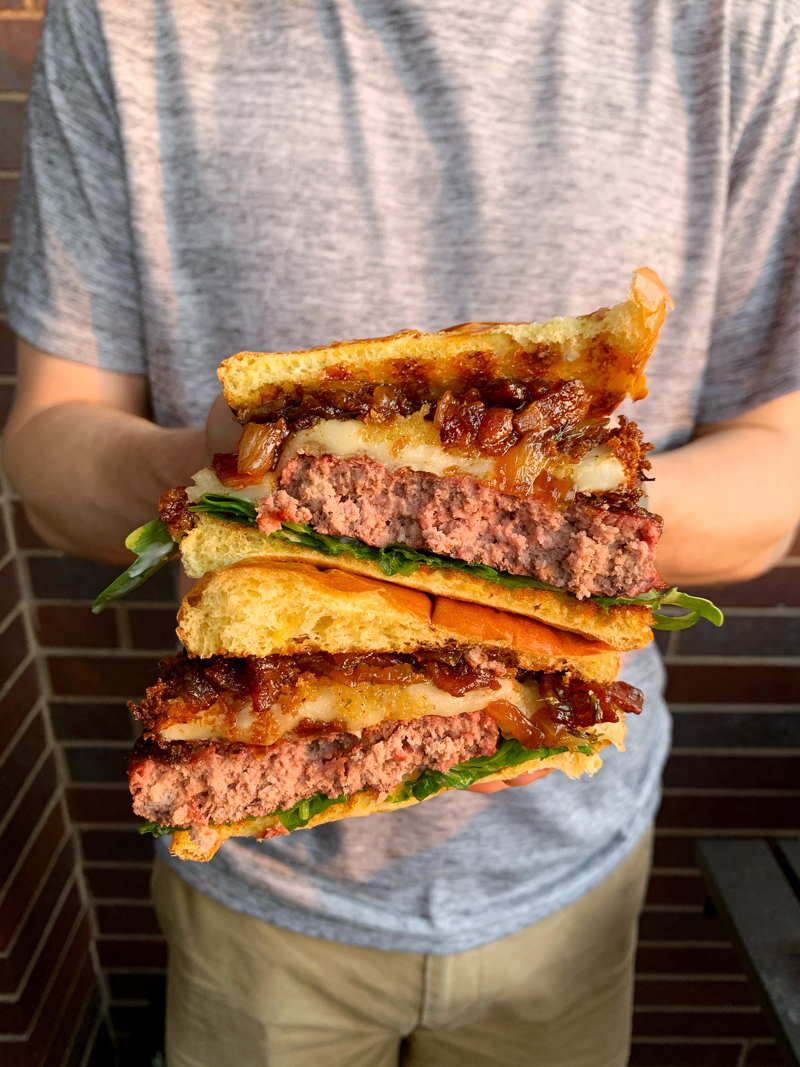 Bubba Burger Cheeseburgers, Bacon Cheddar Cheese